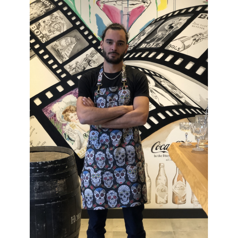 Bar Schort Skulls Black